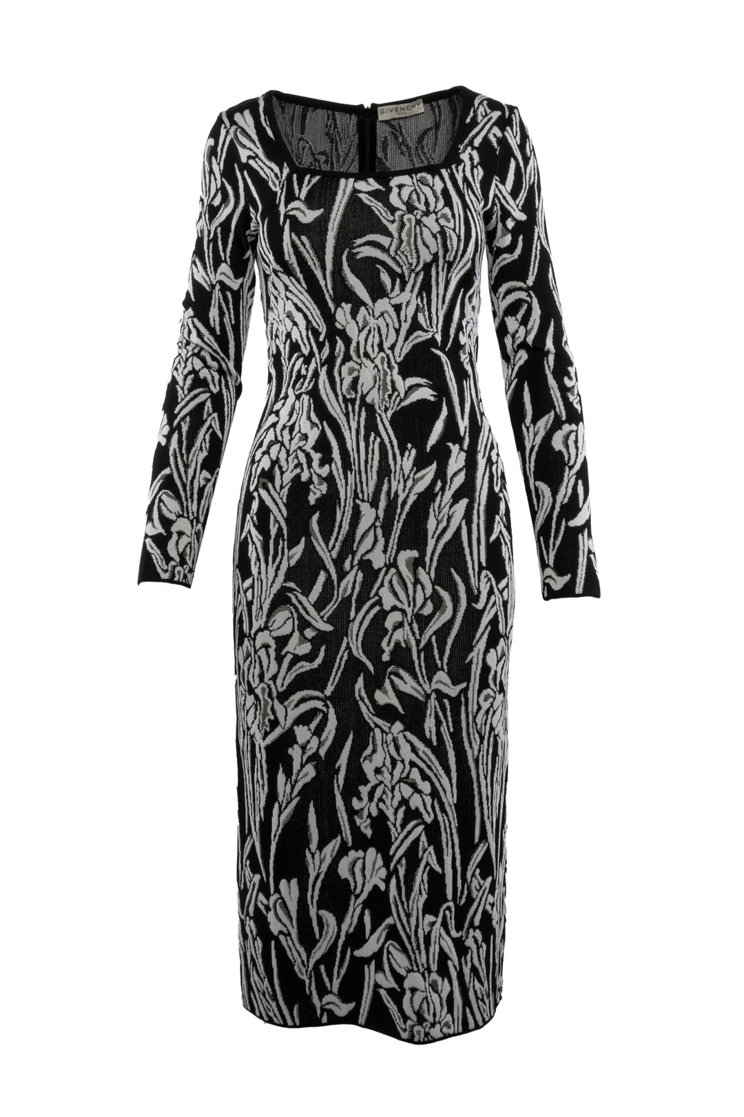 Givenchy Iris Jacquard Size S Midi Dress