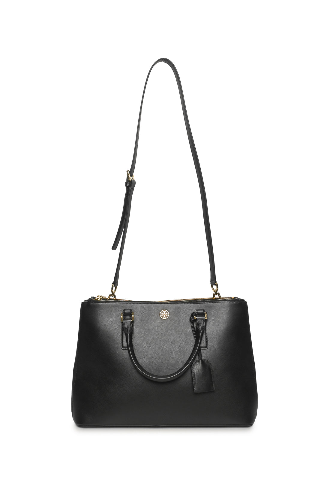 Tory Burch Top Handle Double Zip Tote Bag