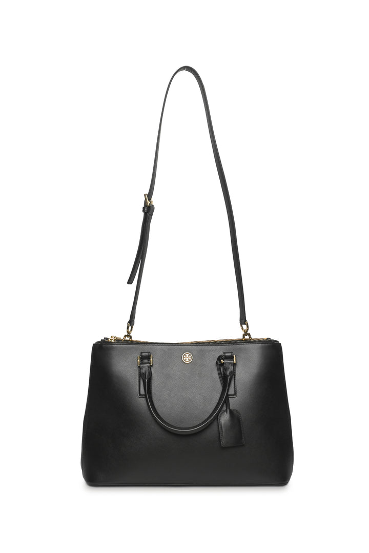 Tory Burch Top Handle Double Zip Tote Bag