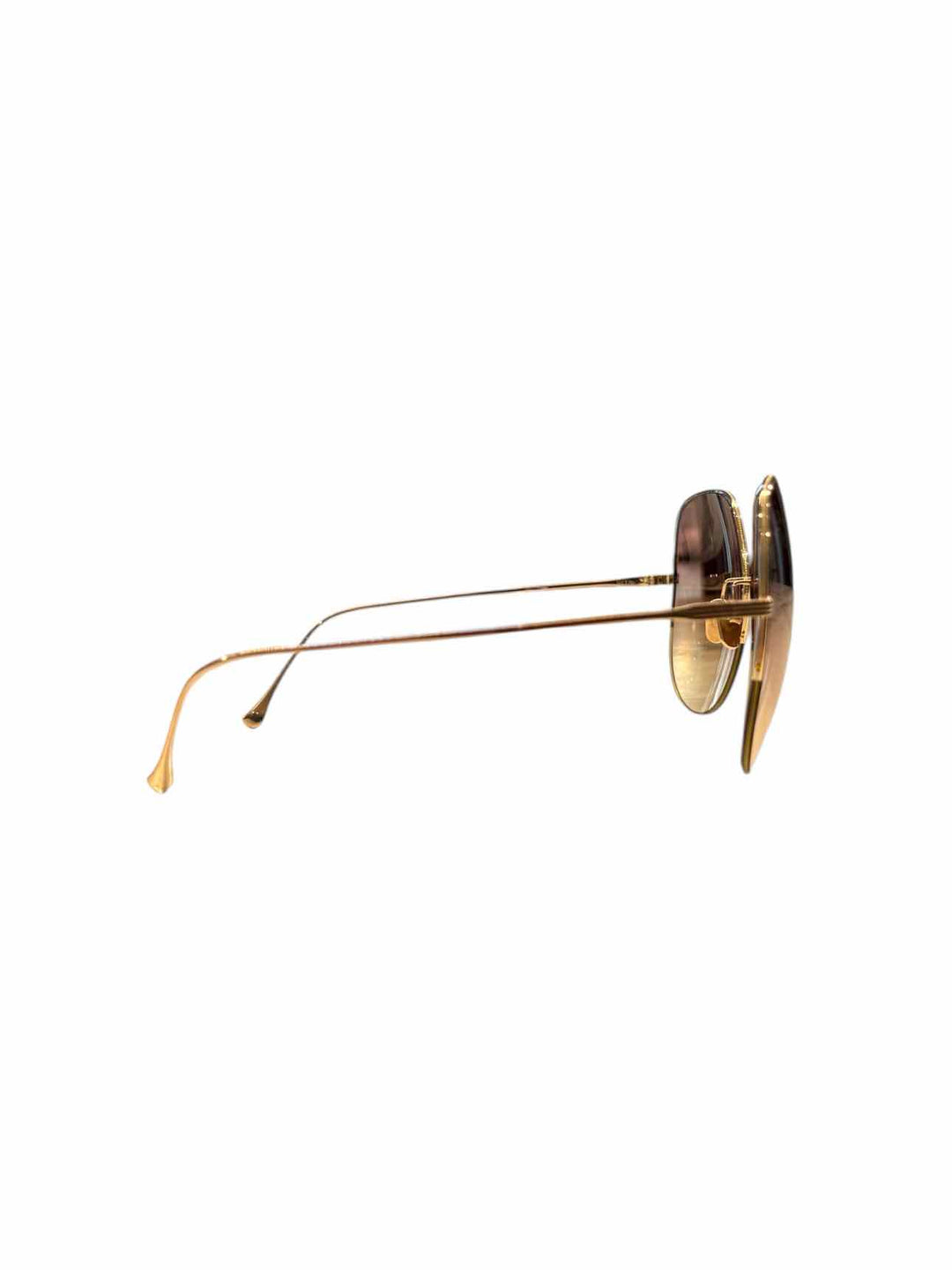 Dita Gold Square Frame Sunbeam Eyewear