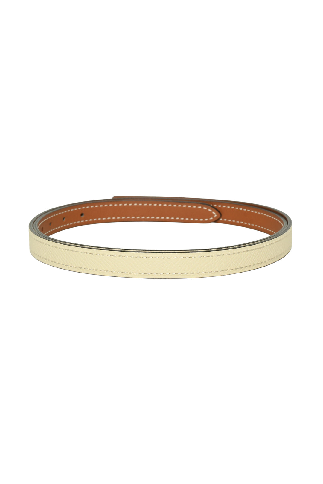 Hermes 2021 Reversible 13mm Swift & Epsom Leather Belt Strap