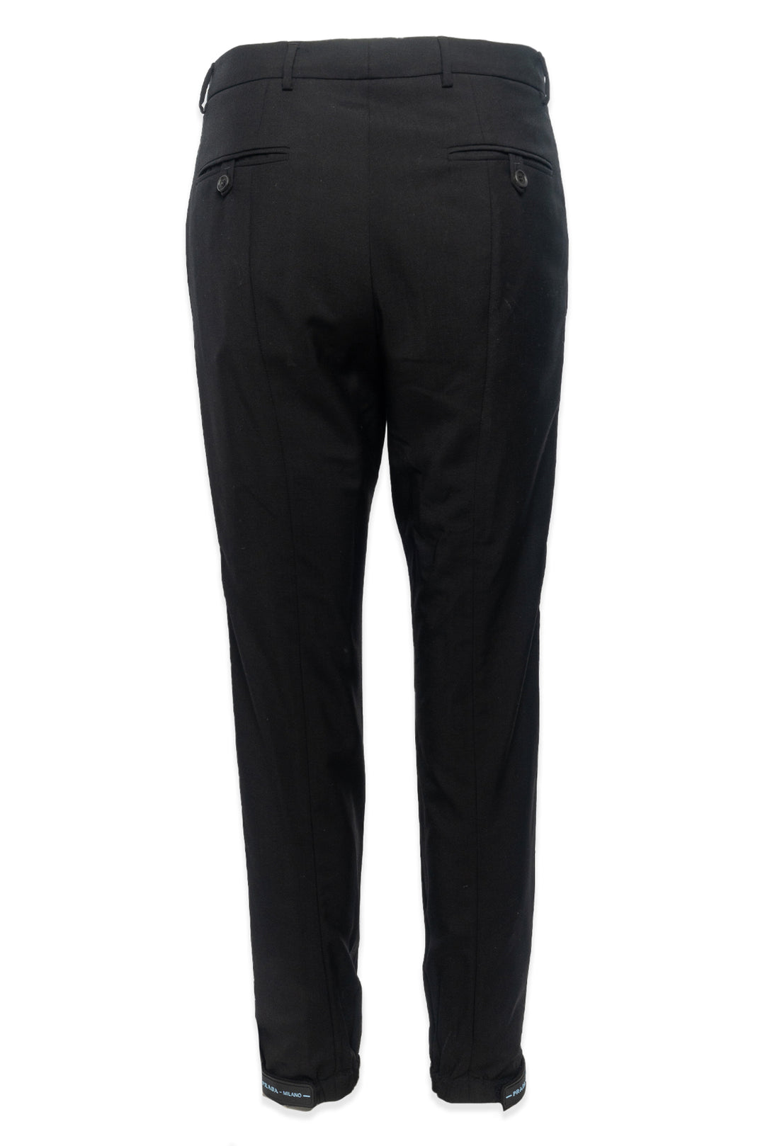 Prada Size 30 Men's Velcro Logo Pants