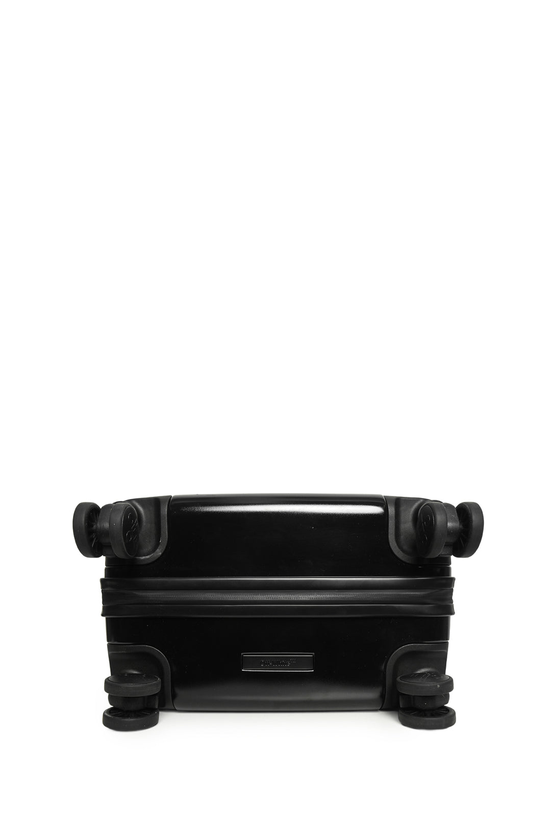 Off White Arrow Trolley Suitcase