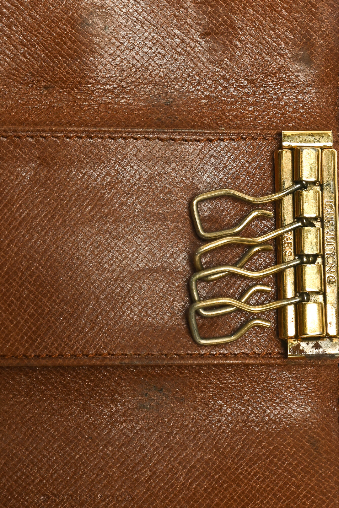 Louis Vuitton Vintage 1987 Monogram Canvas 4 Key Holder Wallet