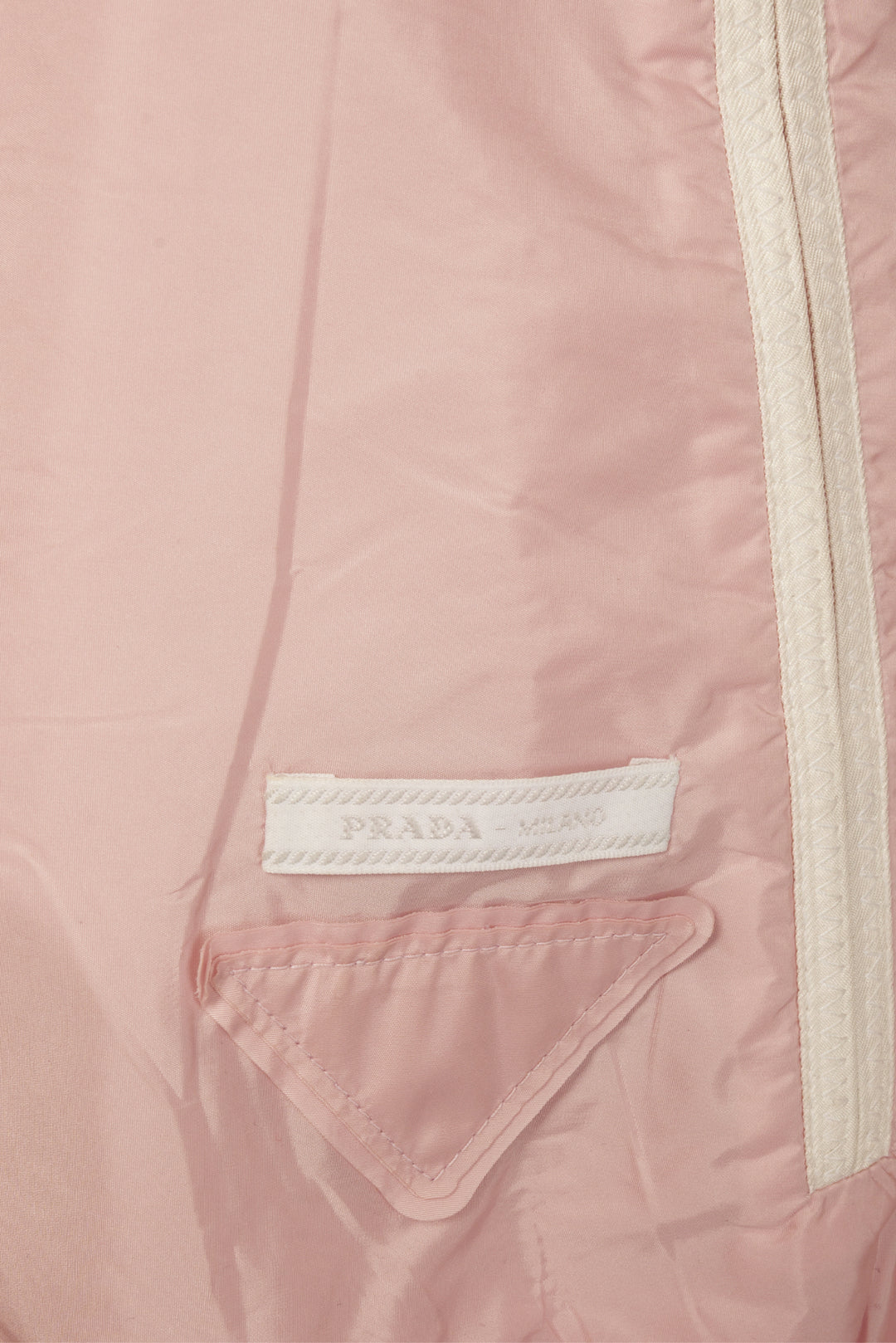 Prada Size 38 2017 Lightweight Cropped Nylon Jacket