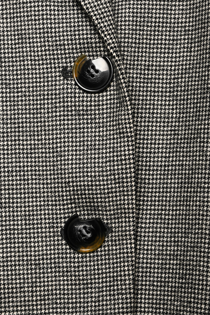Tibi Size S Wool Houndstooth Blazer