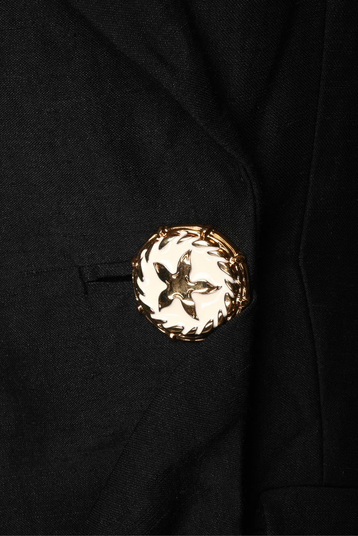 Versace Size 16 Linen Blazer