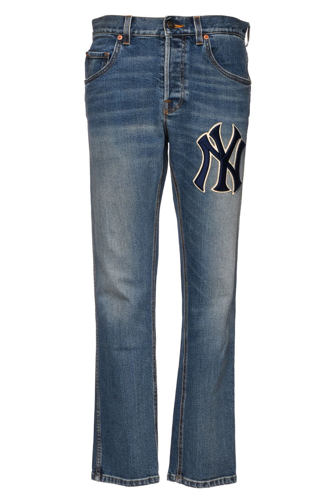 Gucci Size 30 Men's NY Yankees Edition Patch Jeans