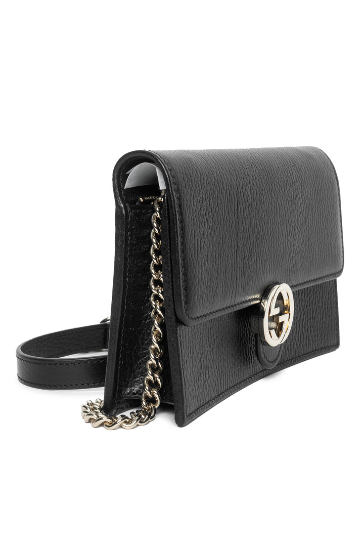 Gucci Interlocking G Dollar Wallet On Chain Crossbody