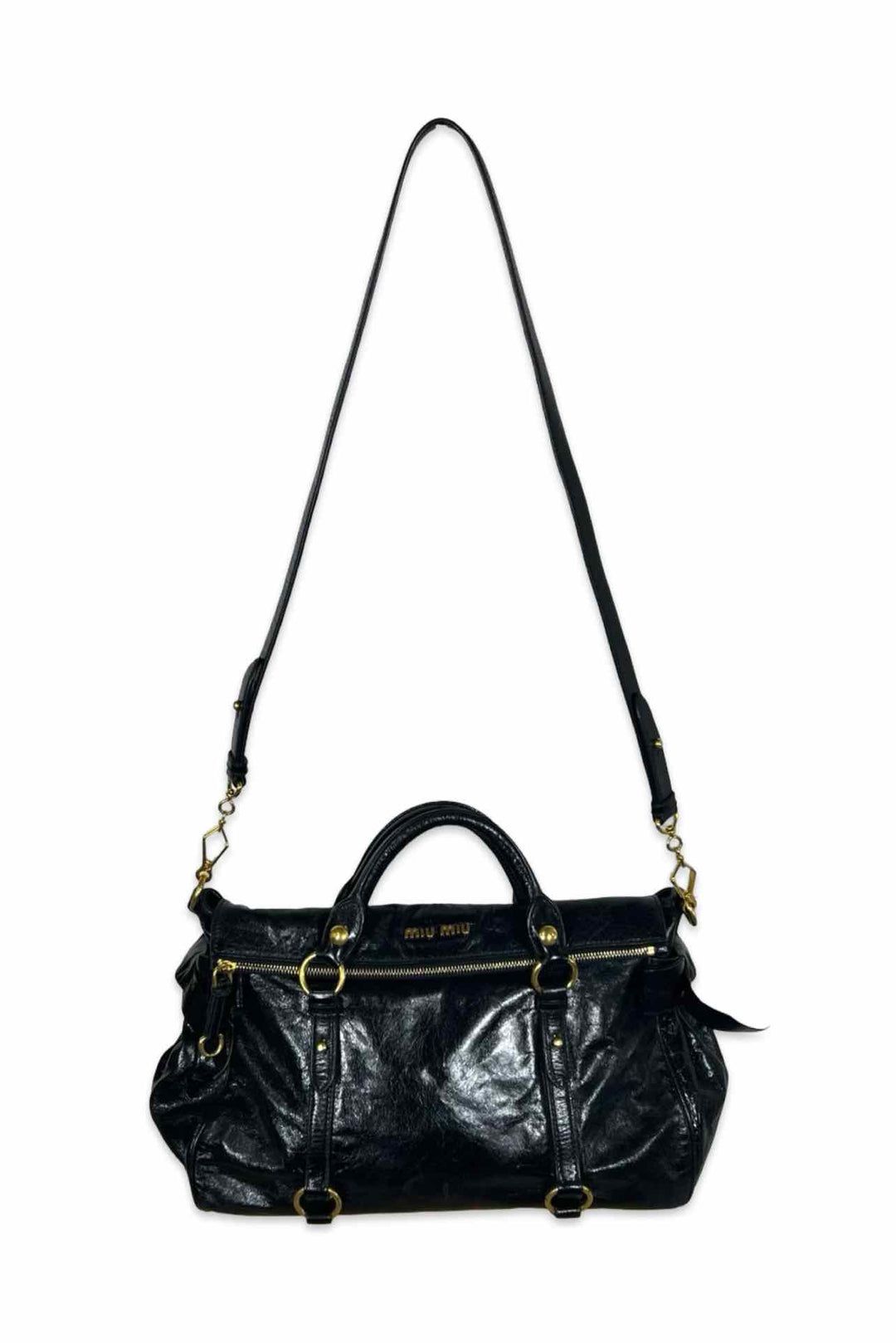 Miu Miu Vitello Lux Bow Bag