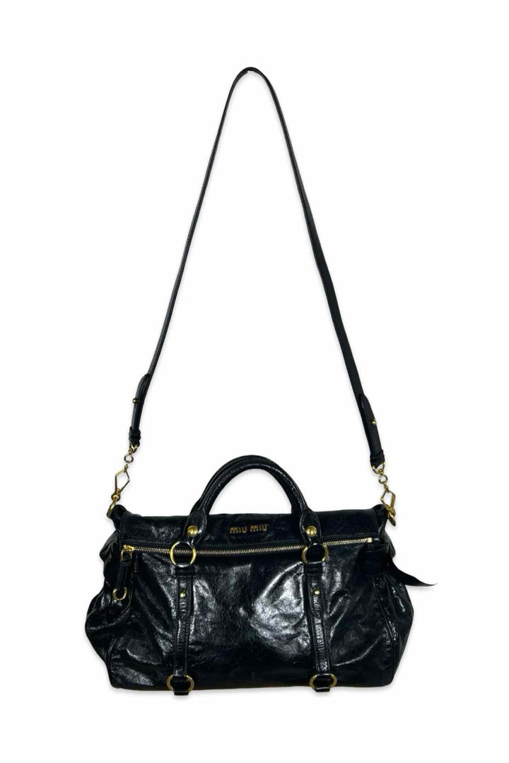 Miu Miu Vitello Lux Bow Bag