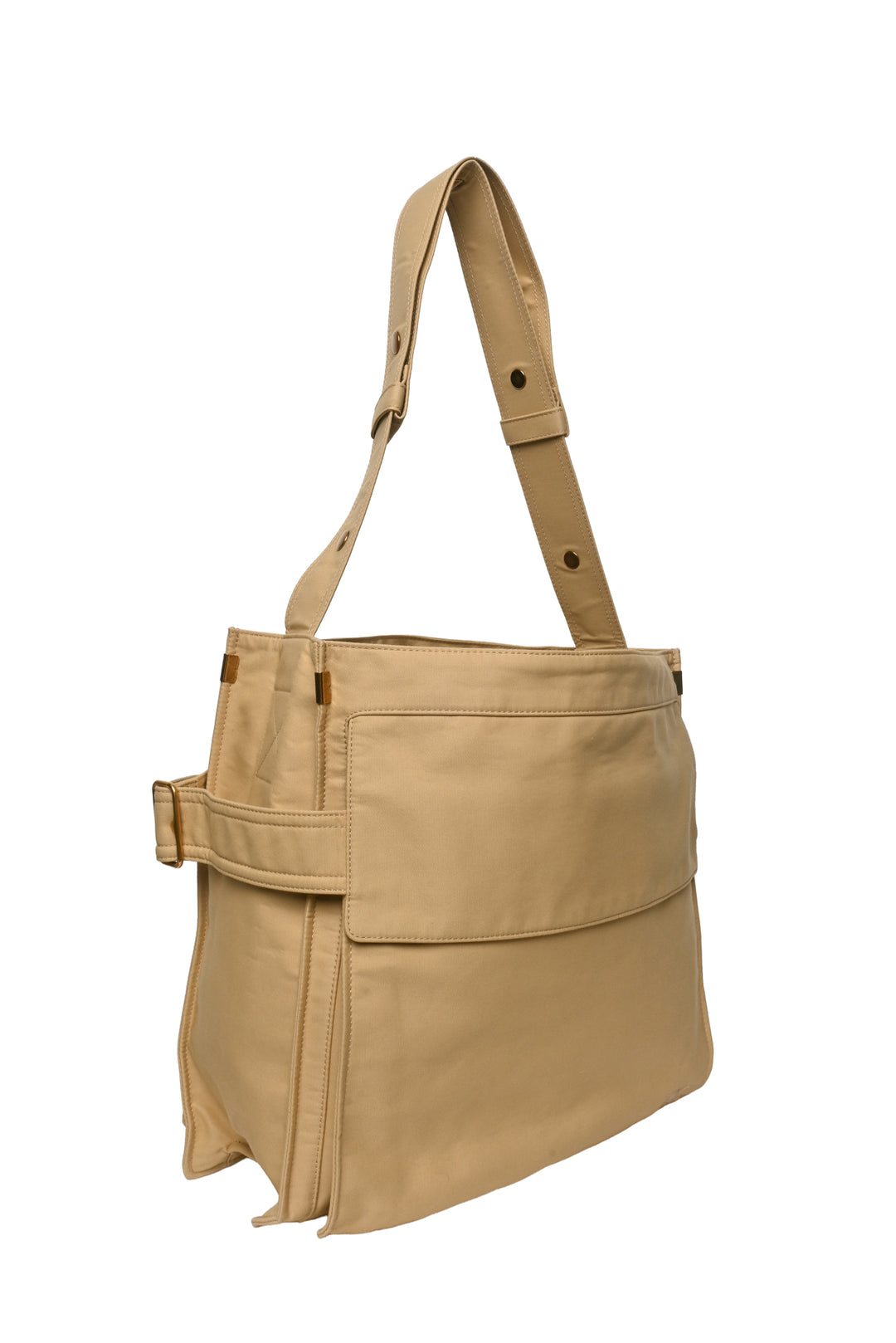 Burberry Trench Logo Embroidered Tote Bag
