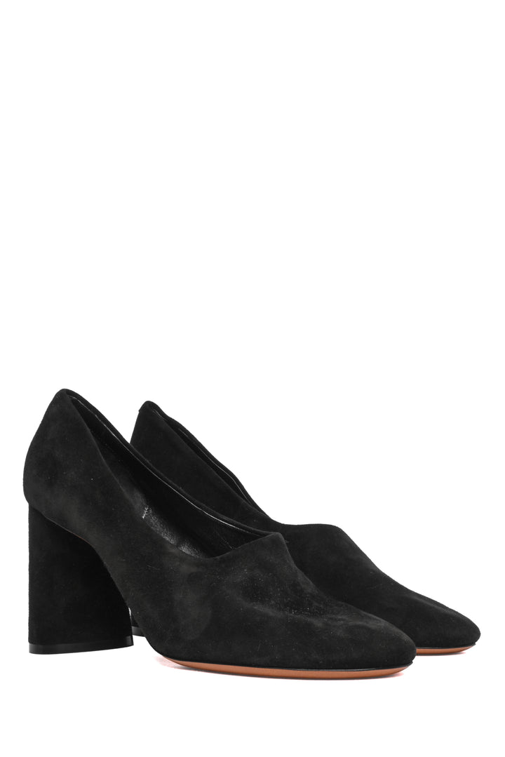 Celine Size 37 Suede Pumps