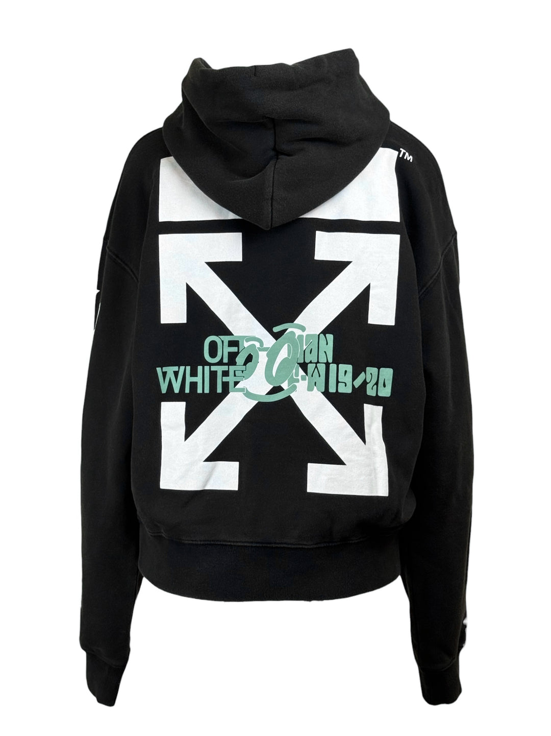 OFF-WHITE Size S Men's Diagonal Waterfall Hoodie