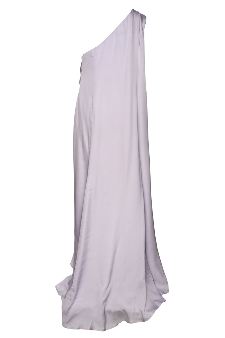 Escada Size 44 One Shoulder Silk Dress