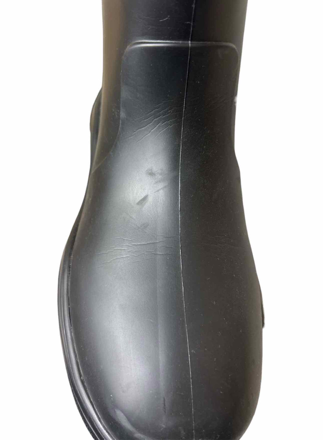 Prada Size 38 Mellow Rubber Ankle Boots
