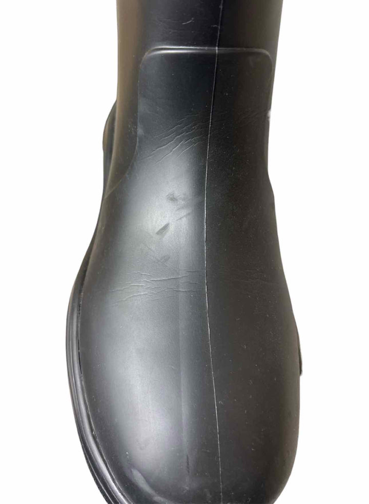 Prada Size 38 Mellow Rubber Ankle Boots