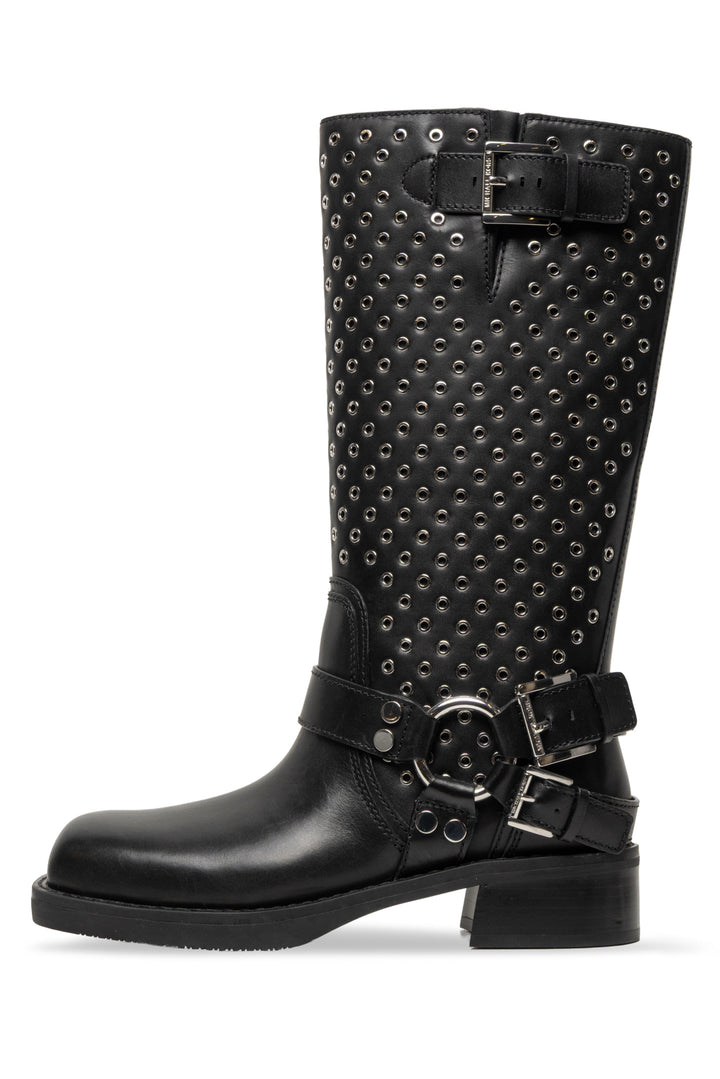 Michael Kors Size 6 Crosby Moto Boots