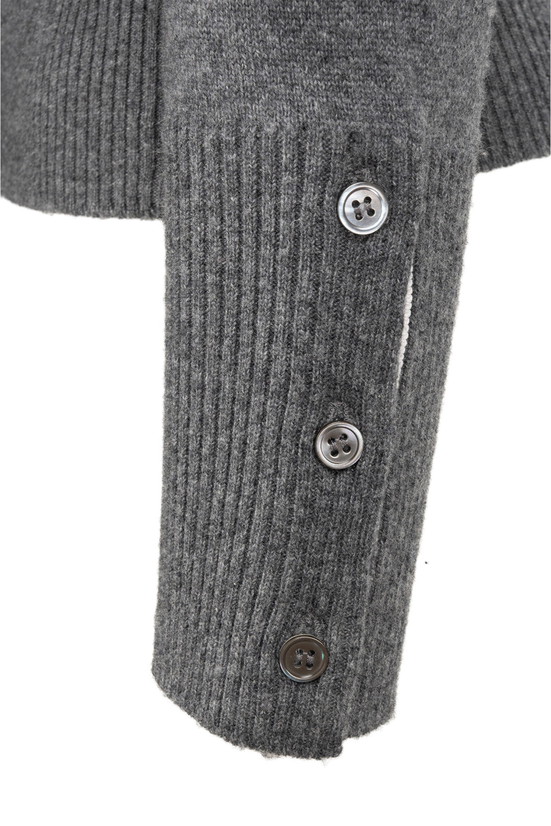 Thom Browne Size 40 Classic Cashmere 4 Bar V-Neck Cardigan