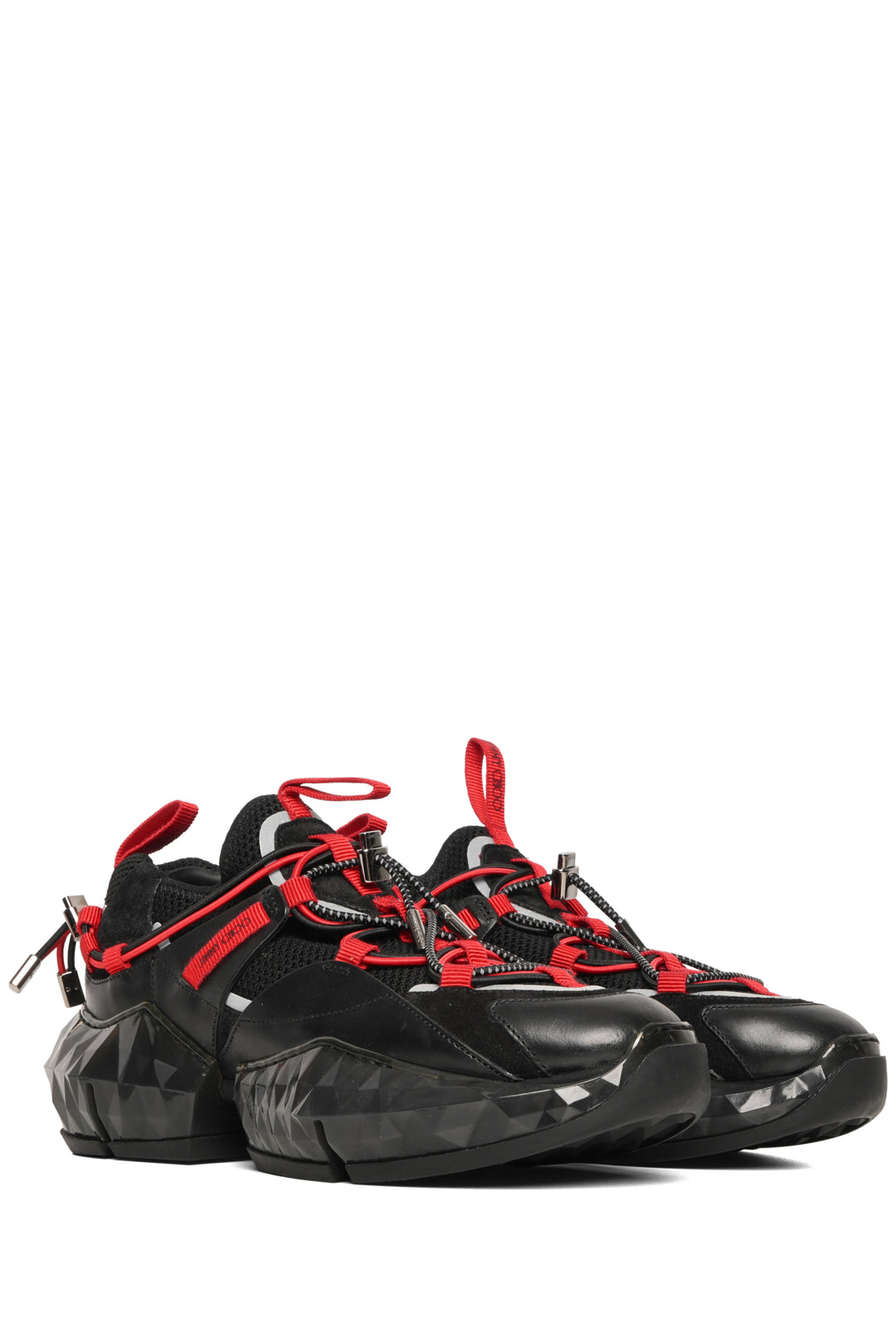 Jimmy Choo Size 37.5 Diamond Trail Sneaker