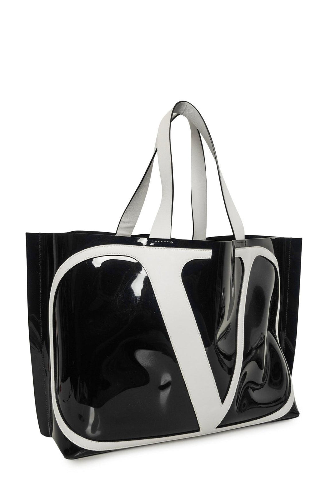 Valentino PVC Vlogo Escape Tote