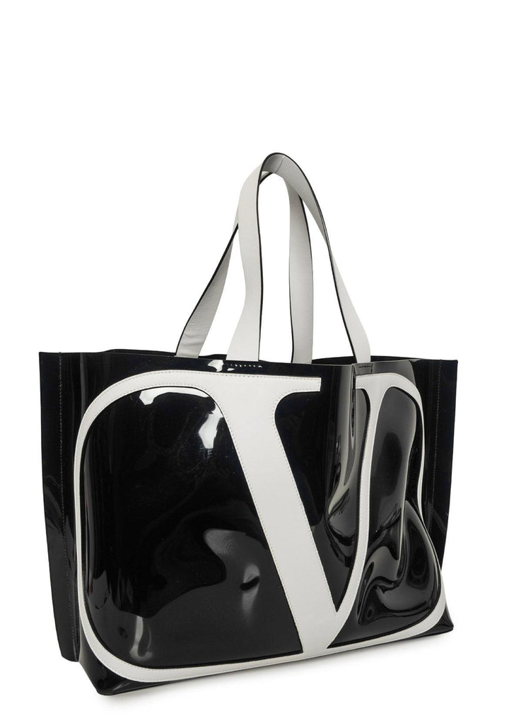 Valentino PVC Vlogo Escape Tote