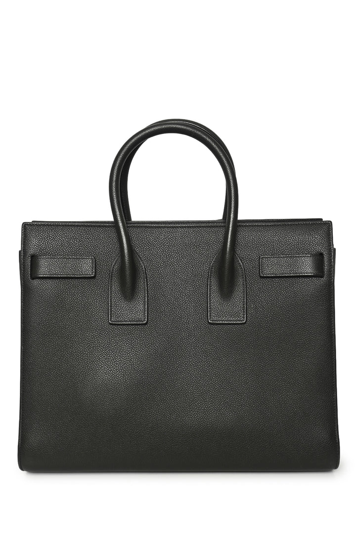 Saint Laurent 2015 Small Grained Leather Sac De Jour Tote