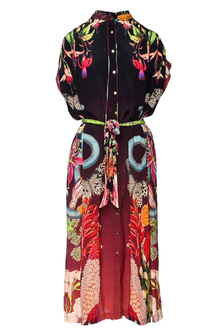 Carolina K Size XS/S Printed Maxi Dress