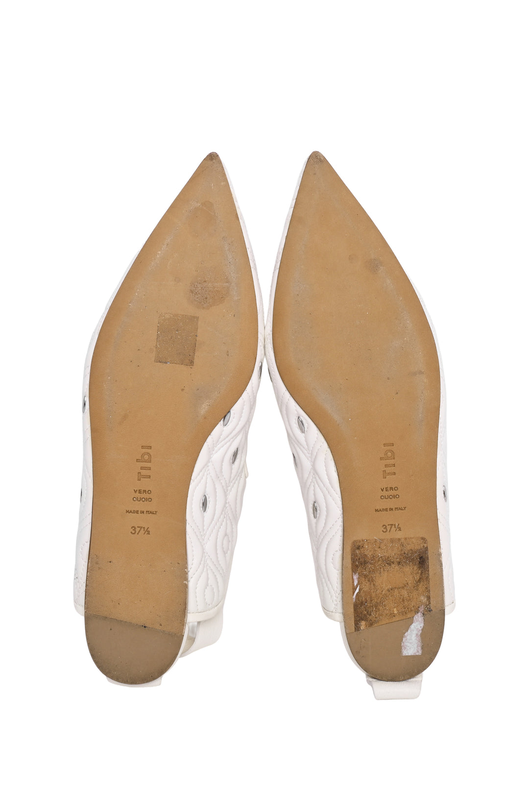 Tibi Size 37.5 Rudolph Studded Flats