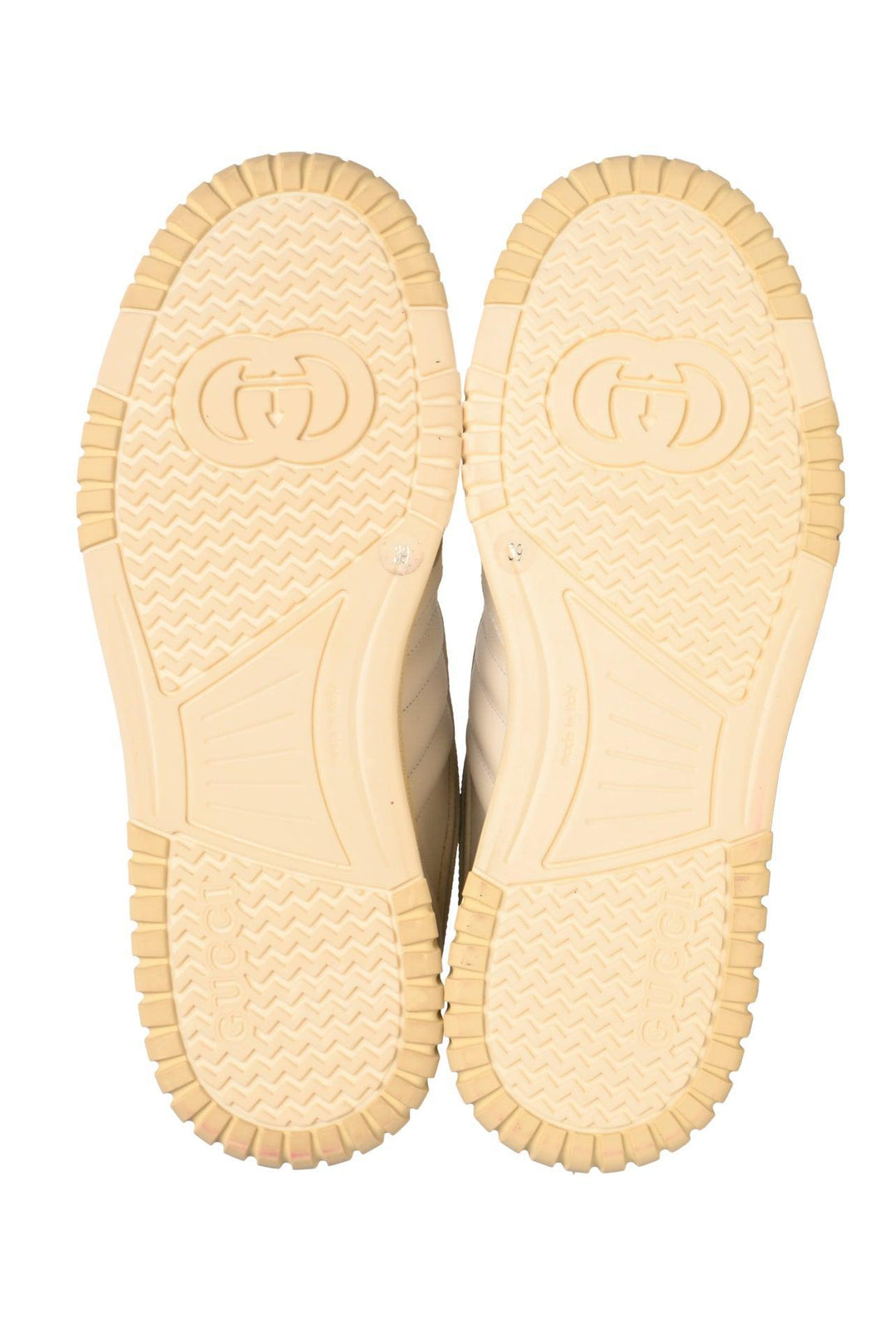 Gucci Size 39 Re-Web Low Top Leather Sneaker