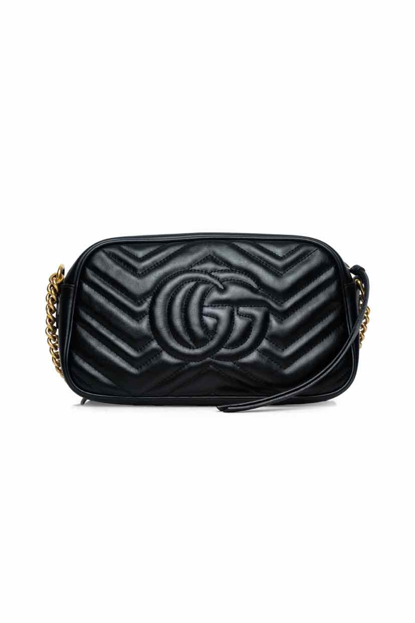 Gucci Small Marmont GG Matelasse Camera Bag