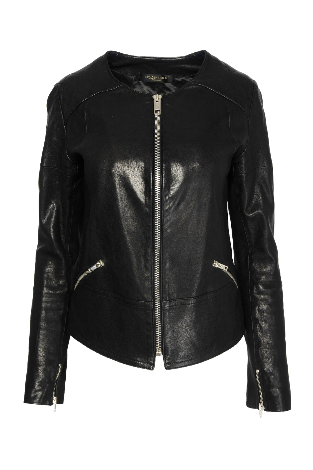 Golden Goose Size M Leather Jacket