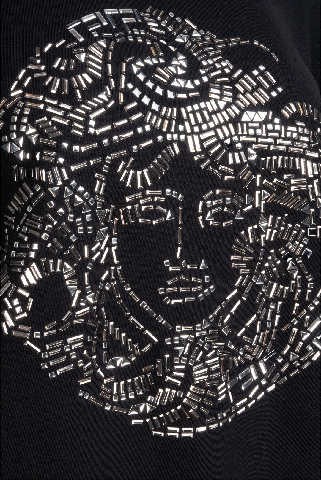 Versace Size XS Men's Medusa Embellished Crewneck Sweatshirt