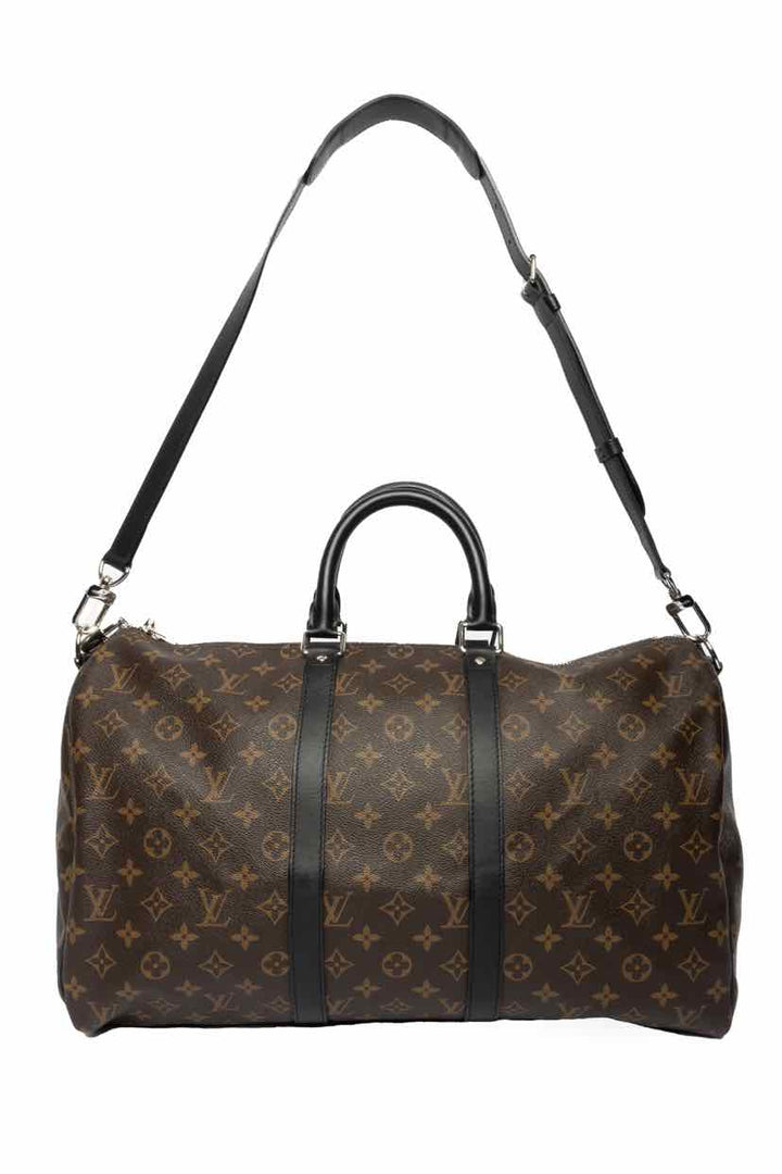 Louis Vuitton Monogram Keepall 45 Bandouliere Duffle Bag