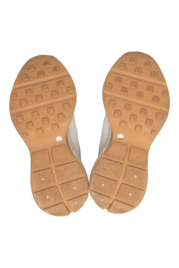 Gucci Size 7.5 Men's X MLB Calfskin NY Yankees Rhyton Sneakers