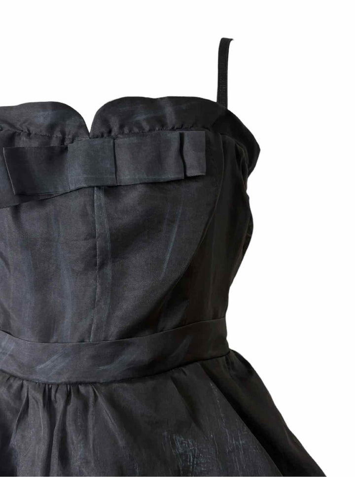 Dolce & Gabbana Size 40Vintage Silk Ruffle  Dress