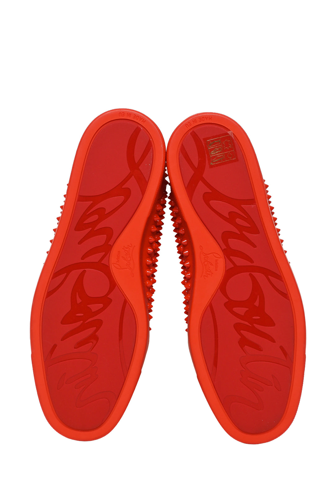 Mens Shoe Size 41.5 Christian Louboutin Men's Louis Spikes Sneakers