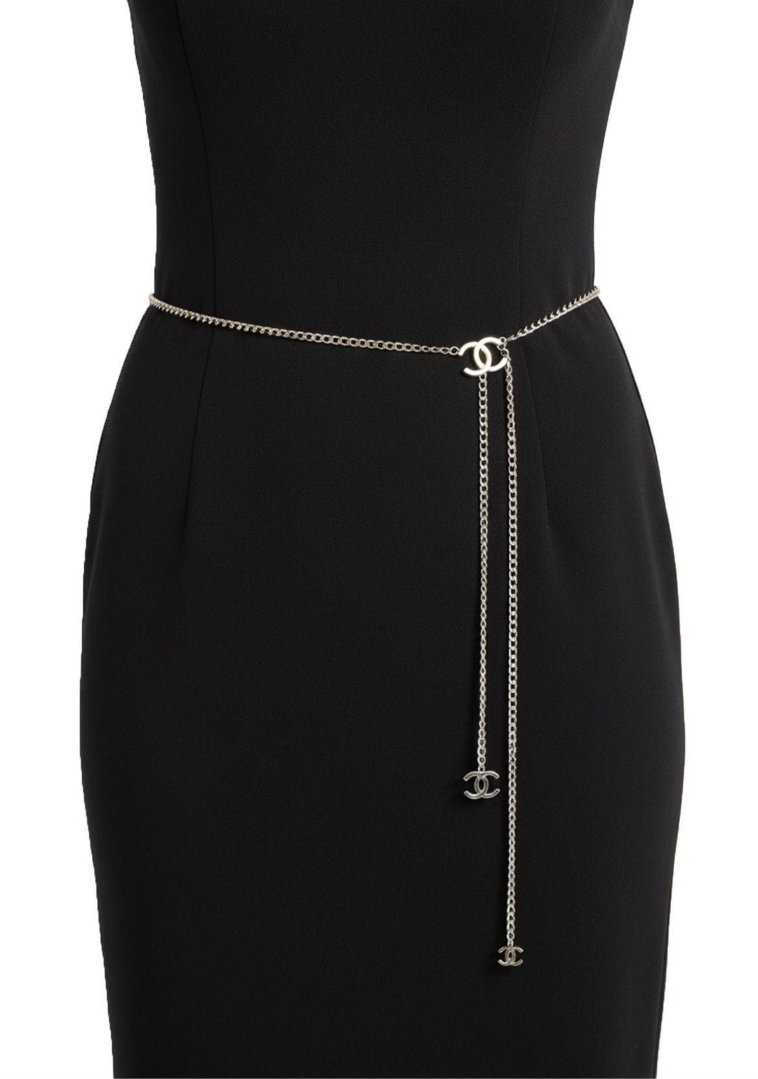 Chanel 2010 Enamel CC Logo Chain Belt