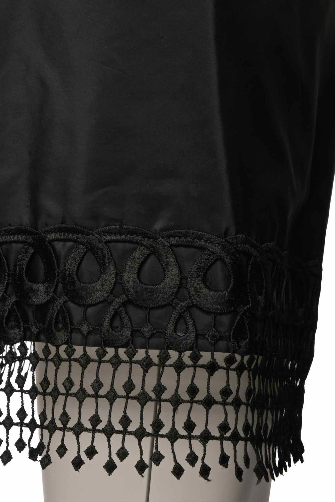 The Row Size S Eyelet Trim Silk Dress
