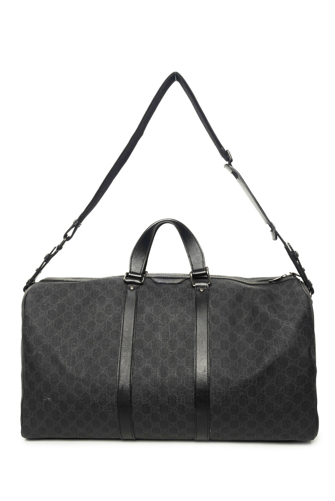 Gucci Duffle GG Supreme Canvas Carry-On Duffle Bag