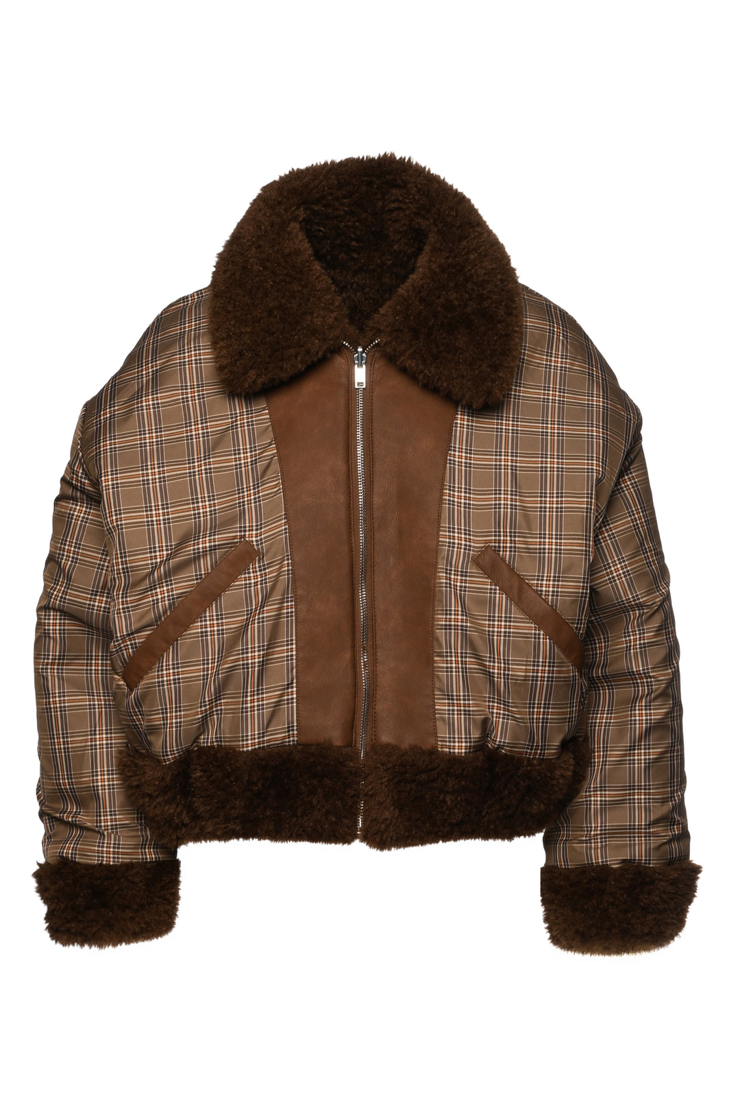 No.6 Store Size XS Faux Fur Wicke Reversible Jacket