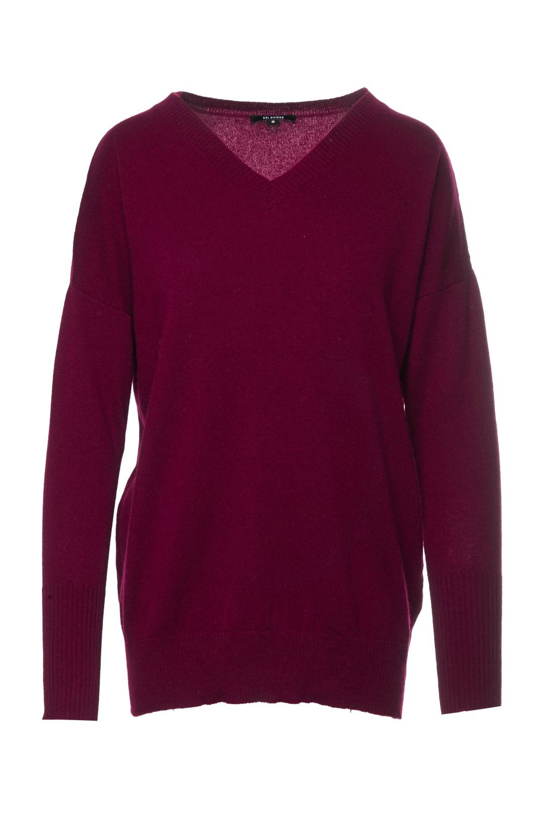 Kal Rieman Size S Cashmere V-Neck Sweater