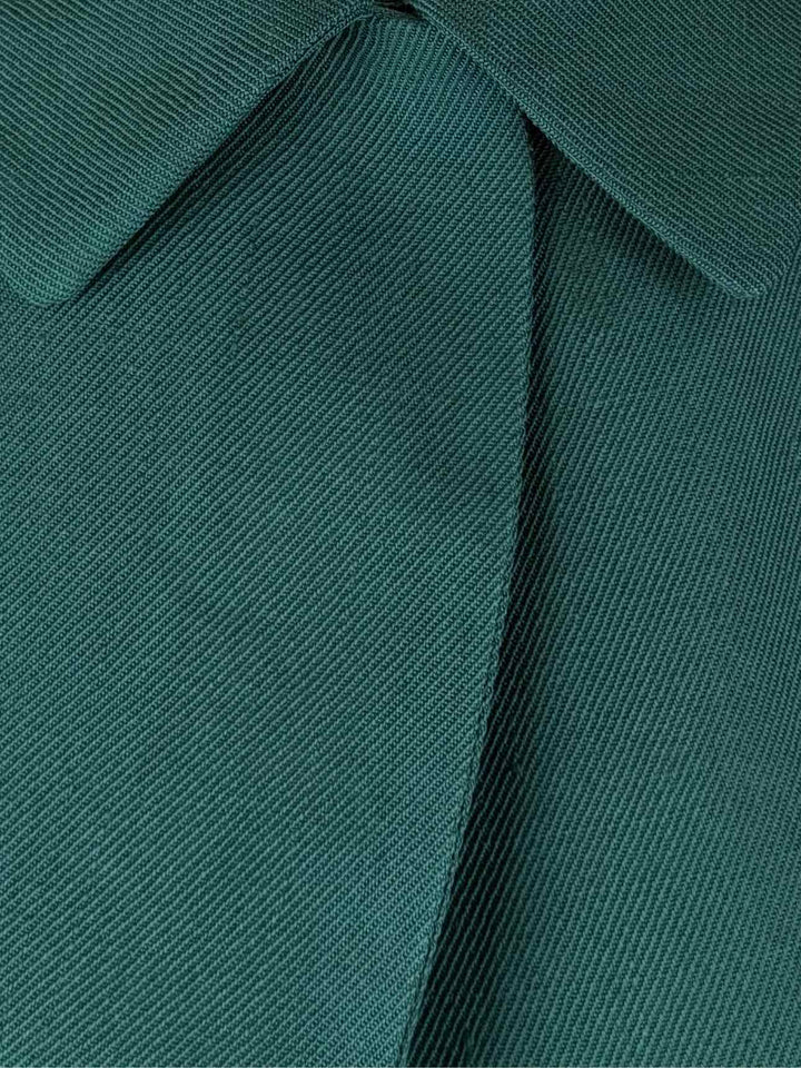 Rosetta Getty Size 4 Silk Pleated Coat