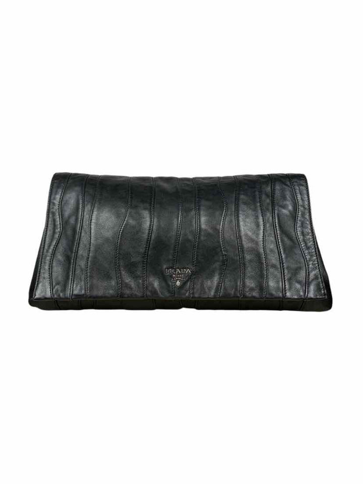 Prada Nappa Waves Clutch