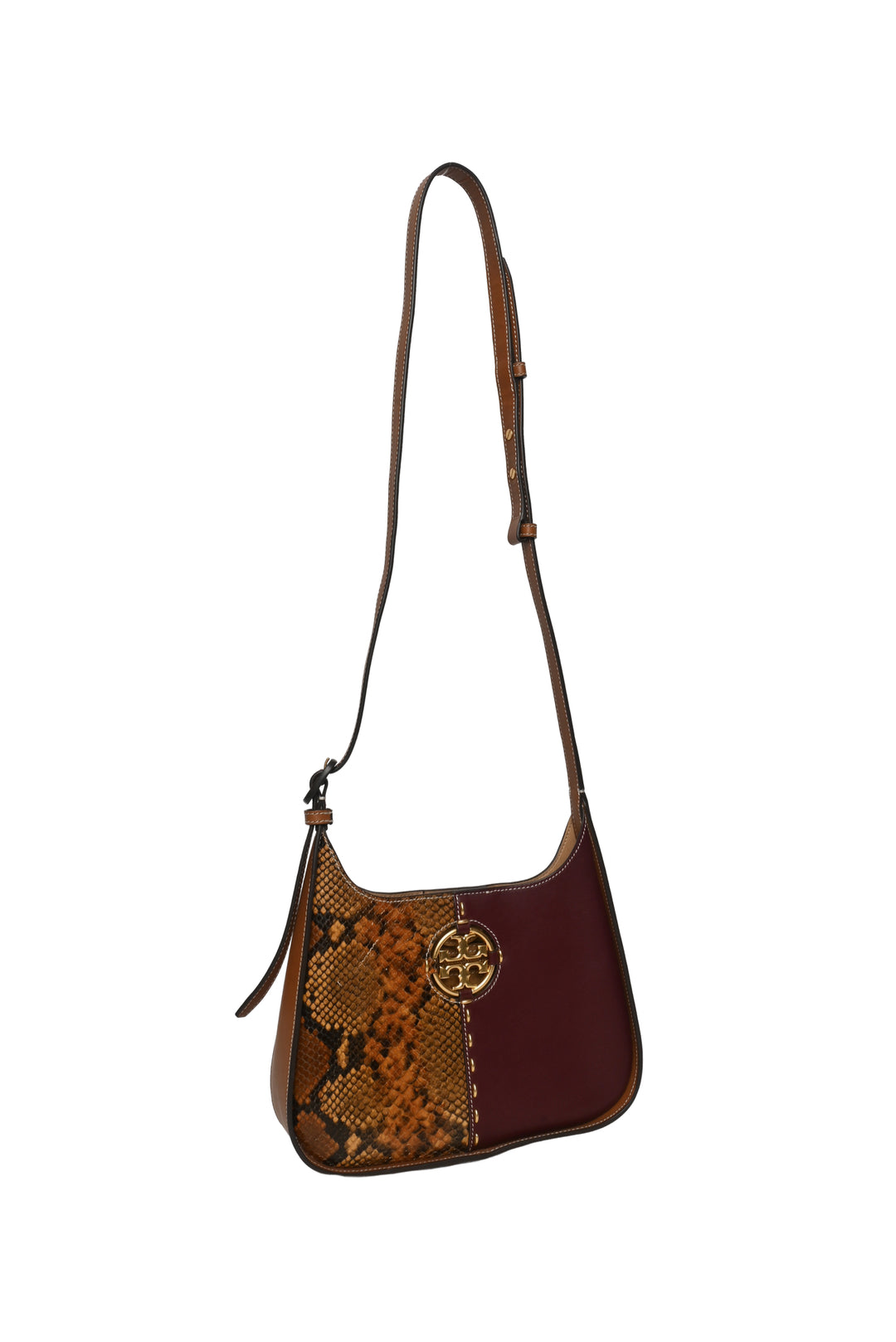 Tory Burch Miller Small Mixed Media Shoulder Bag