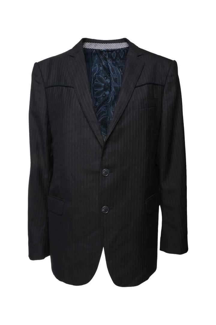 Etro Size 44 Men's Silk-Lined 2 Button Blazer