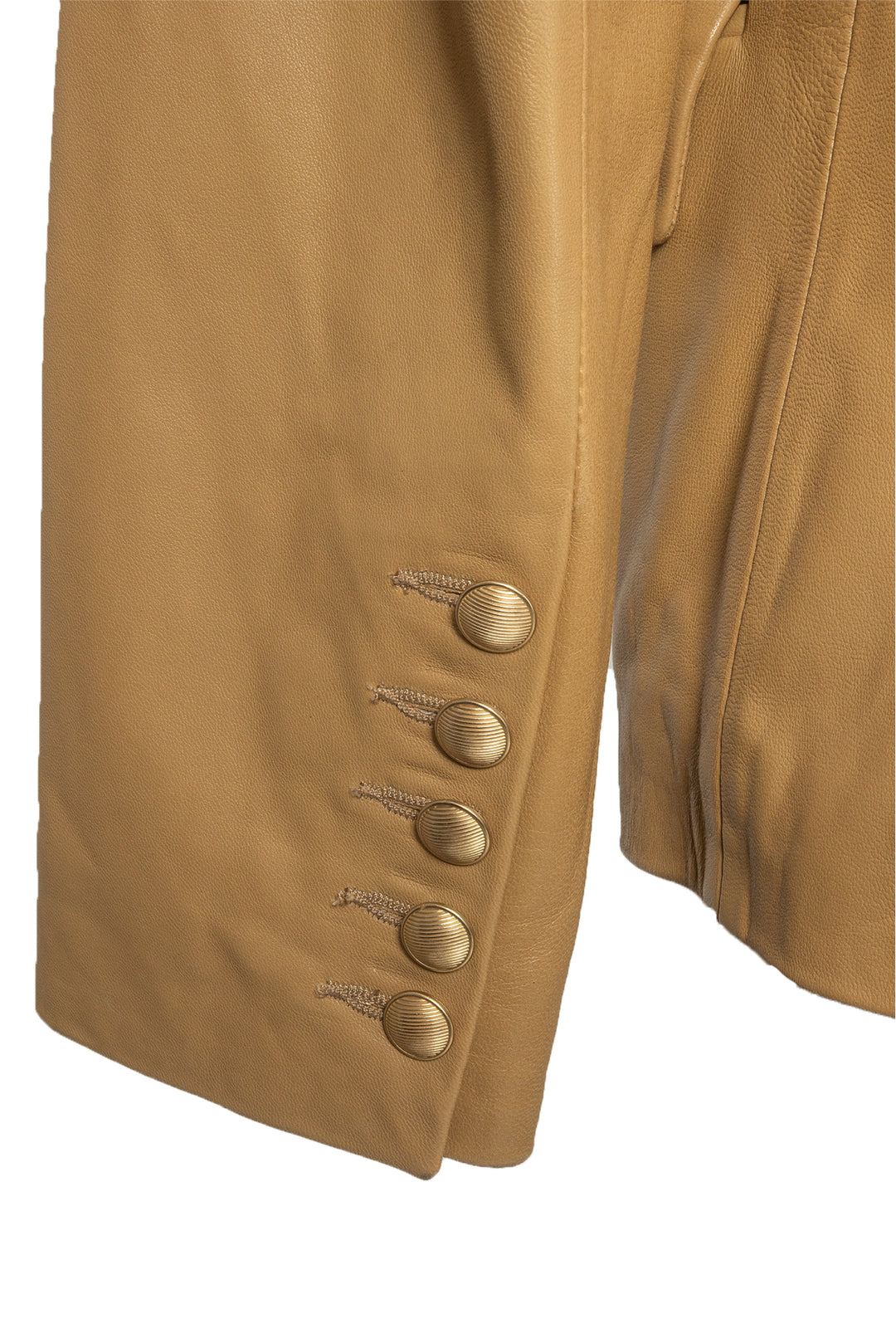 L'Agence Size 8 Leather Blazer