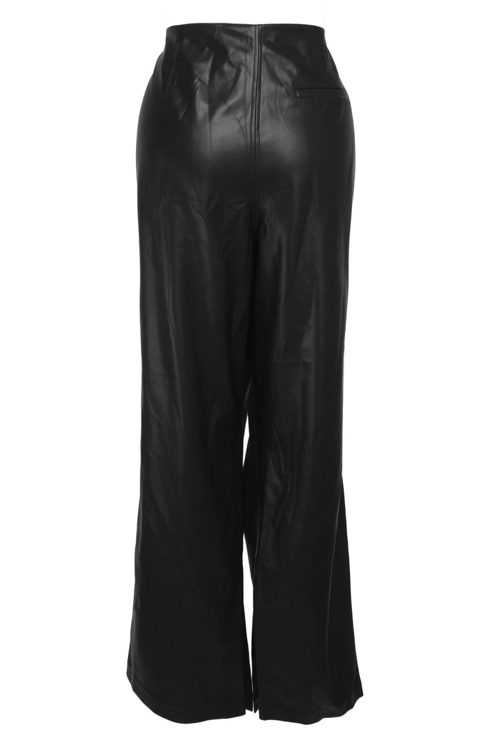 Tanya Taylor Size 18 Faux Leather Pants