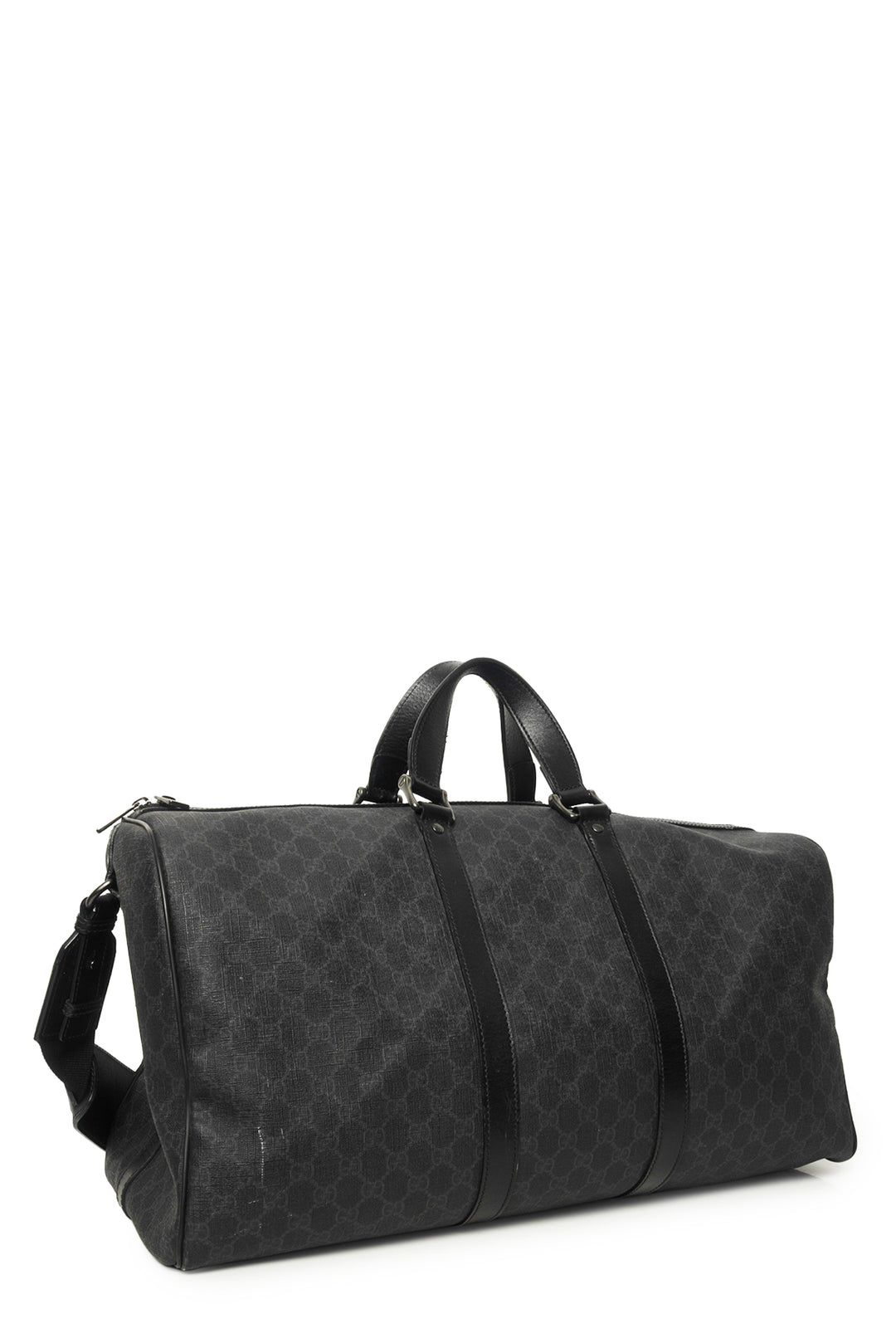 Gucci Duffle GG Supreme Canvas Carry-On Duffle Bag