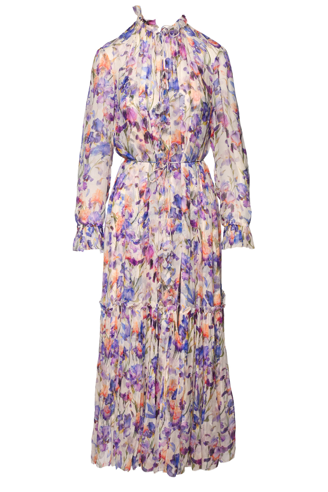 Zimmermann Size 3 Tama Floral Tubular Maxi Dress